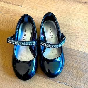 George children’s black heels